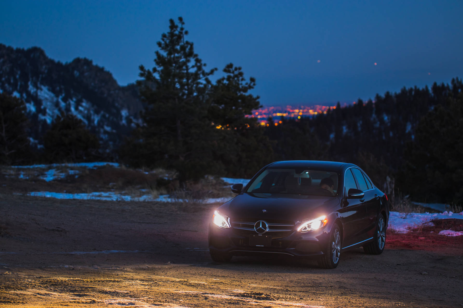 Mercedes Amg Black Sedan