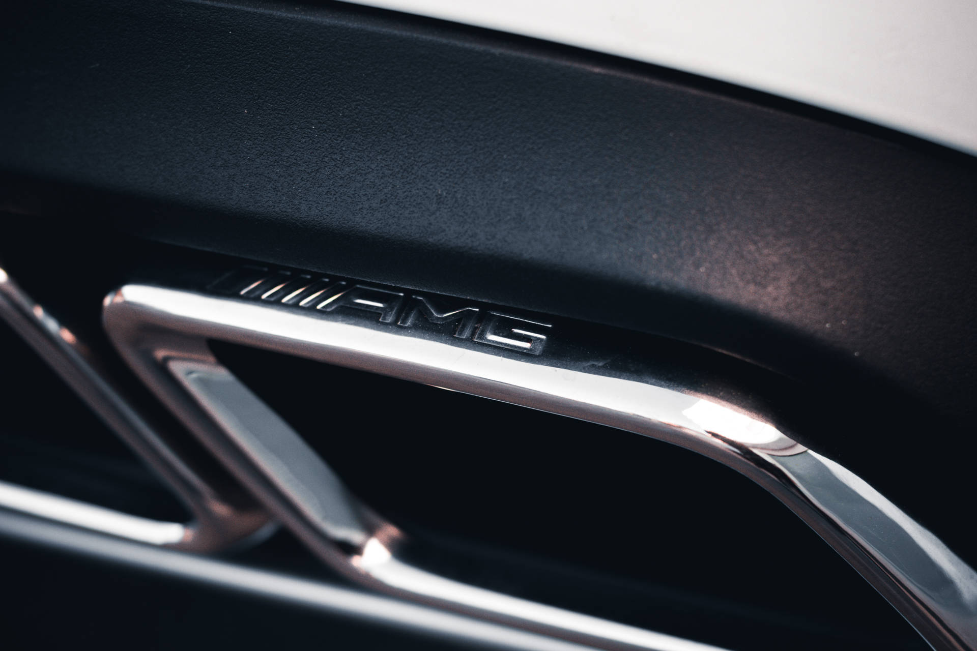 Mercedes Amg Chromed Emblem