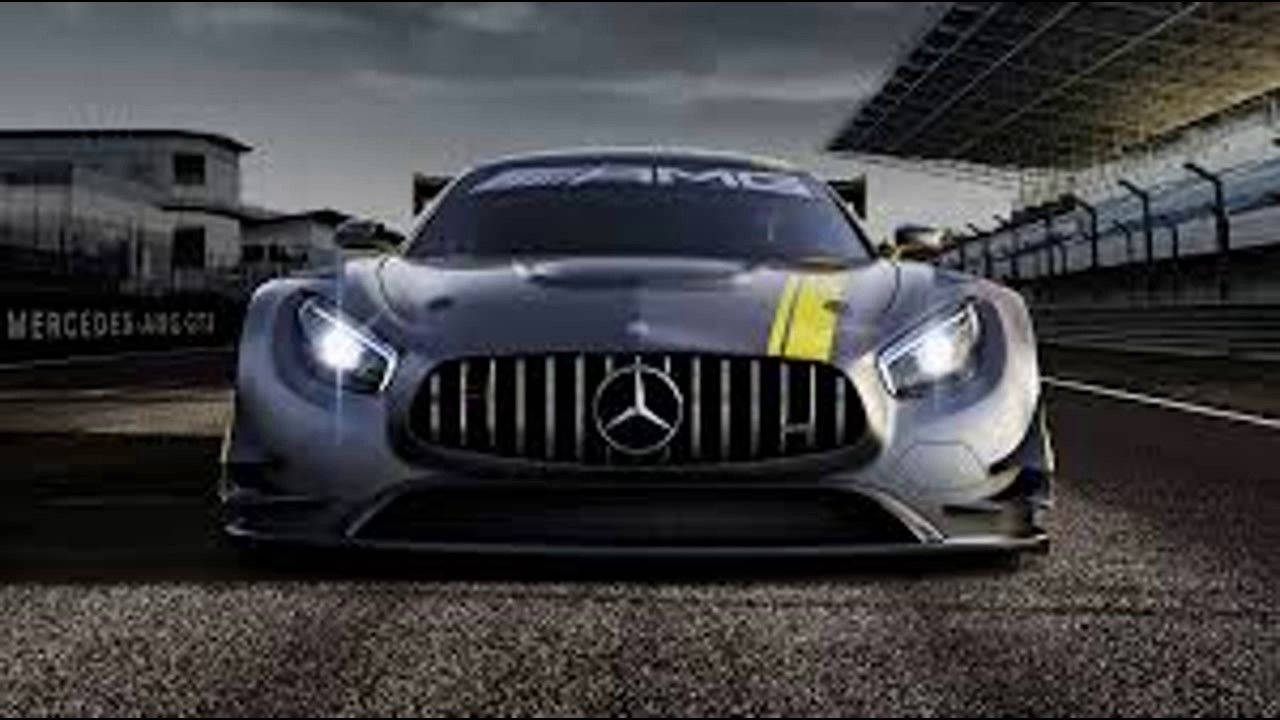 Mercedes Benz Amg Headlights Background