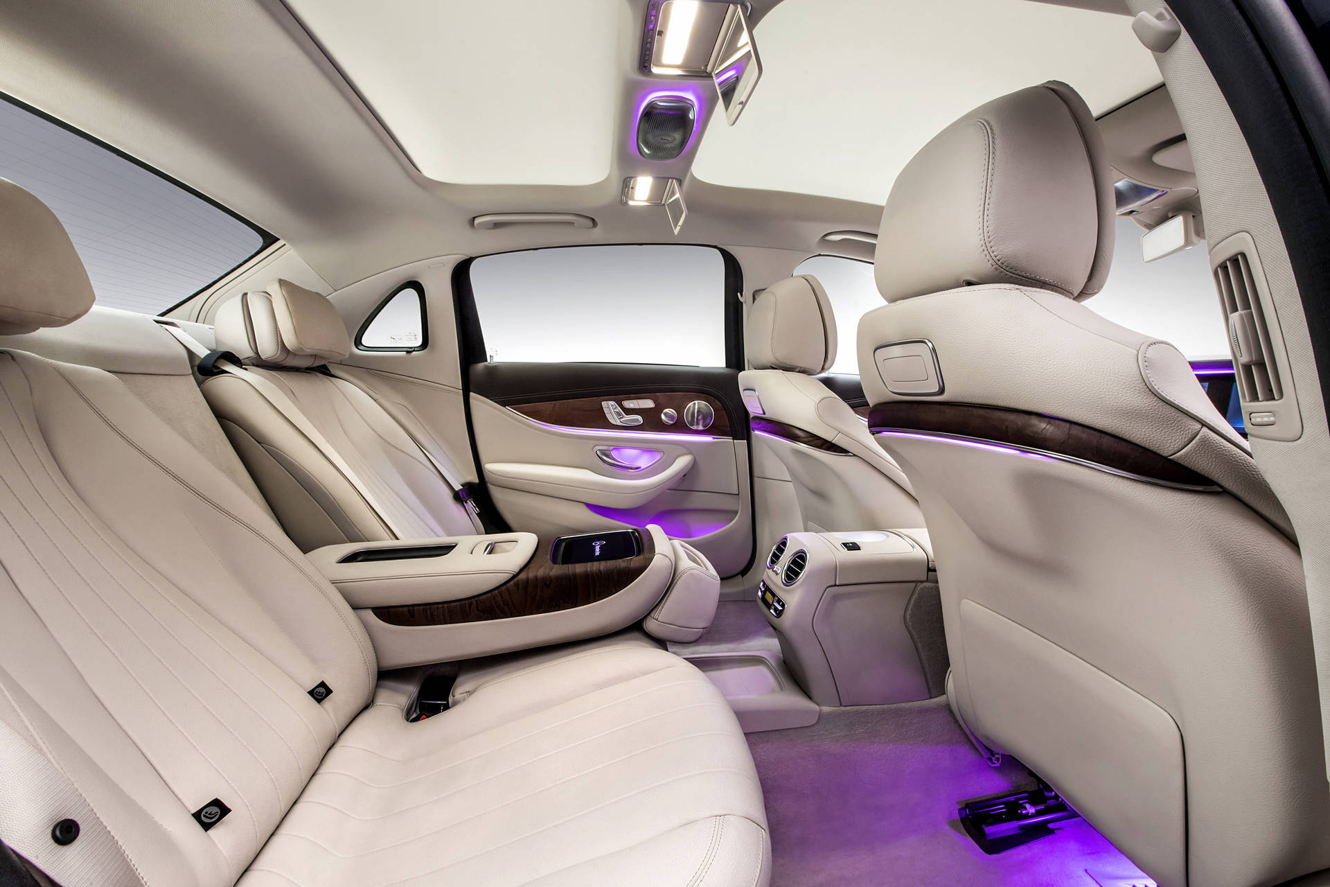 Mercedes Benz Car Interior Background