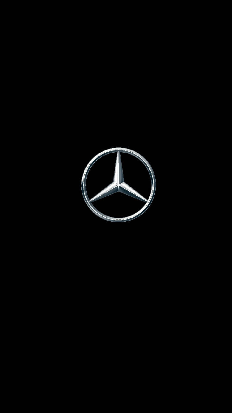 Mercedes Benz Logo Iphone Background