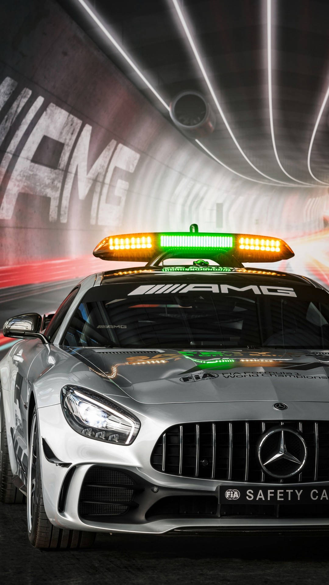 Mercedes Benz Safety Car Iphone Background