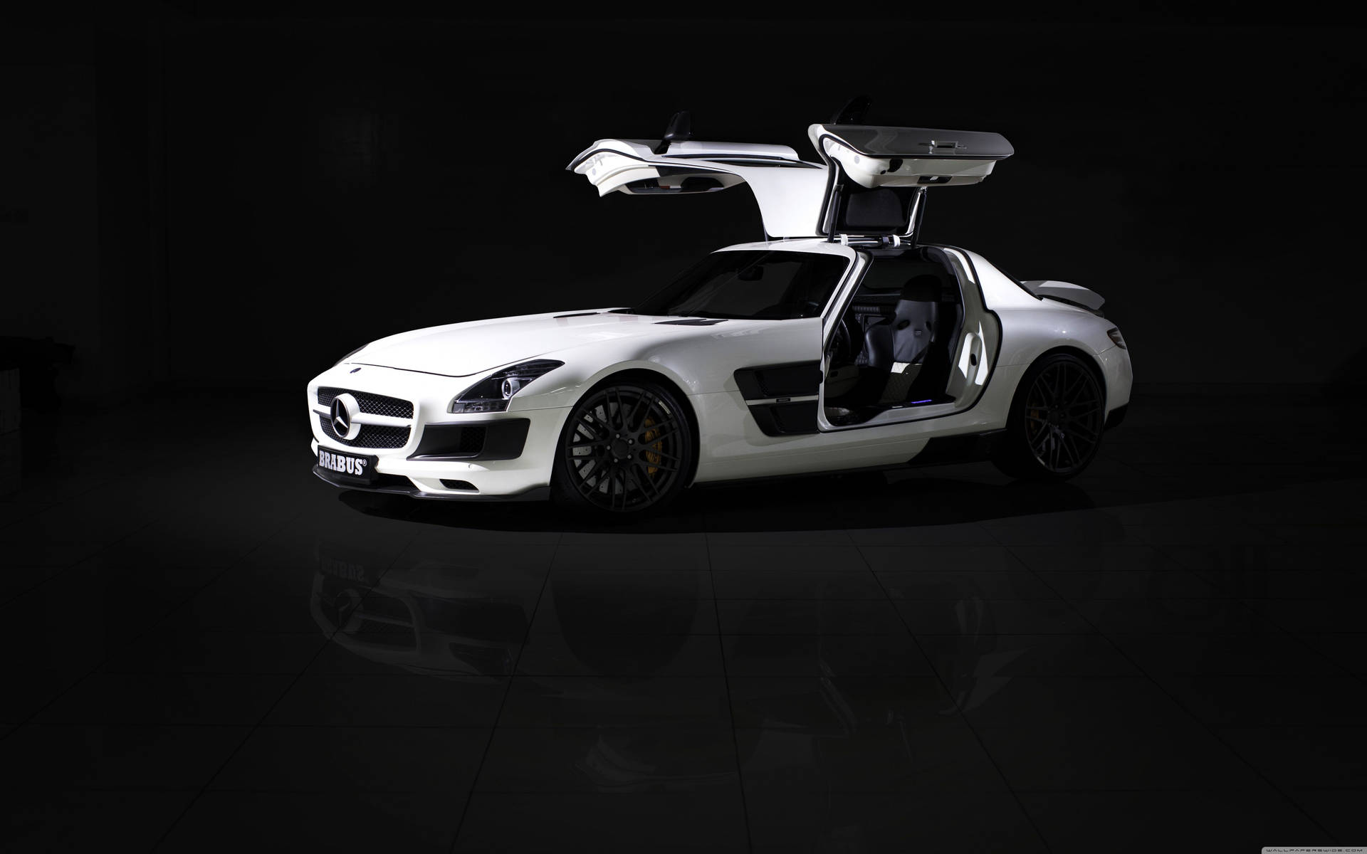 Mercedes Benz Sls Amg White Background
