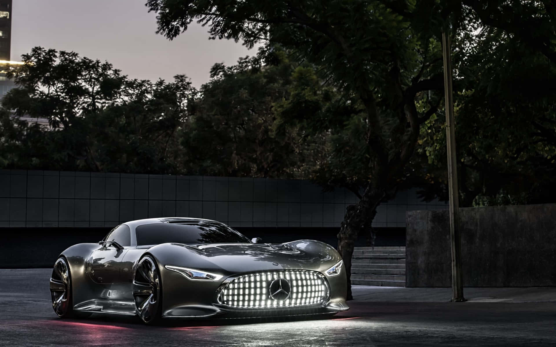 Mercedes Concept Car 4k Background