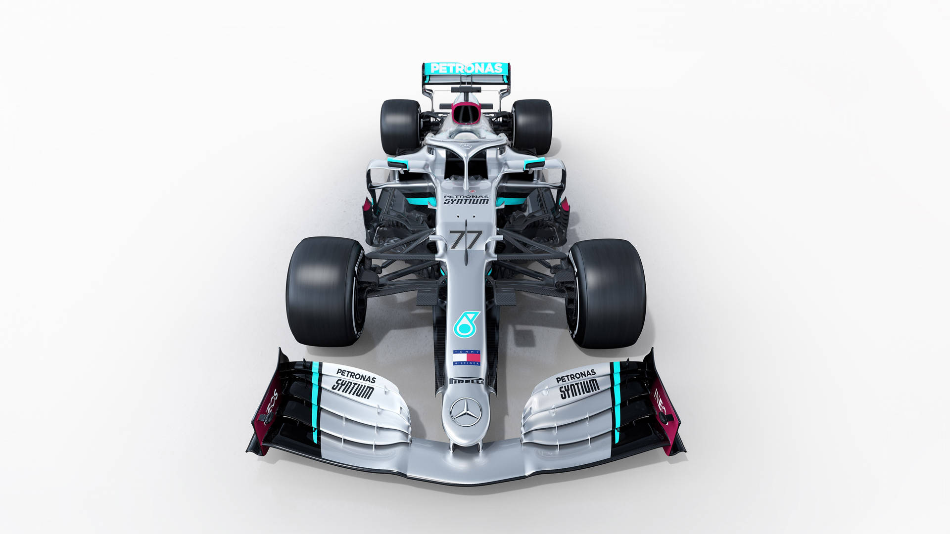 Mercedes F1 Iphone Open Wheels Car Background