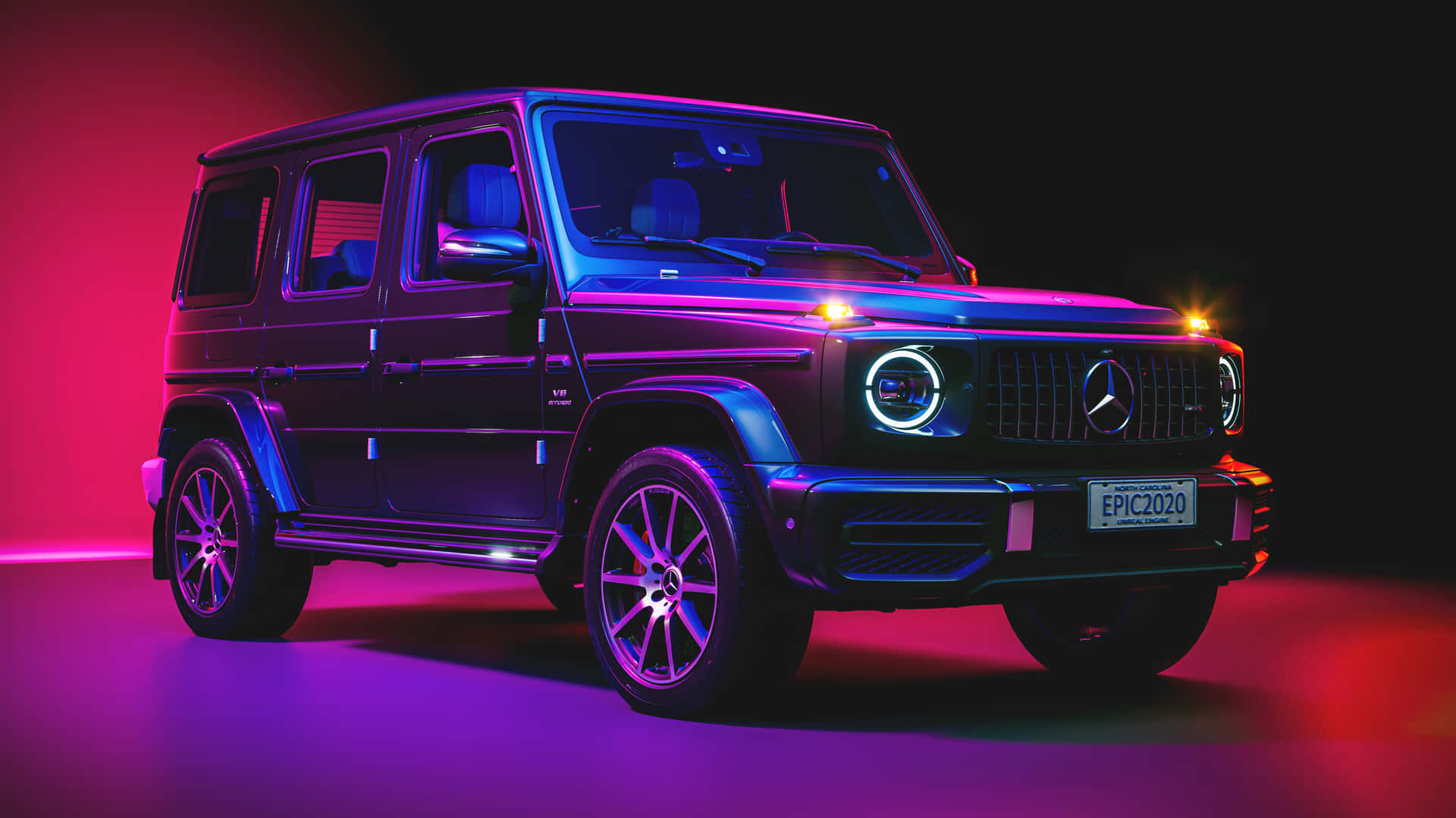 Mercedes G63 Car 4k