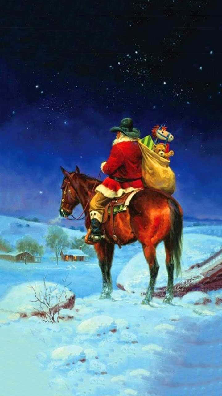 Merry Christmas From The Wild Wild West! Background