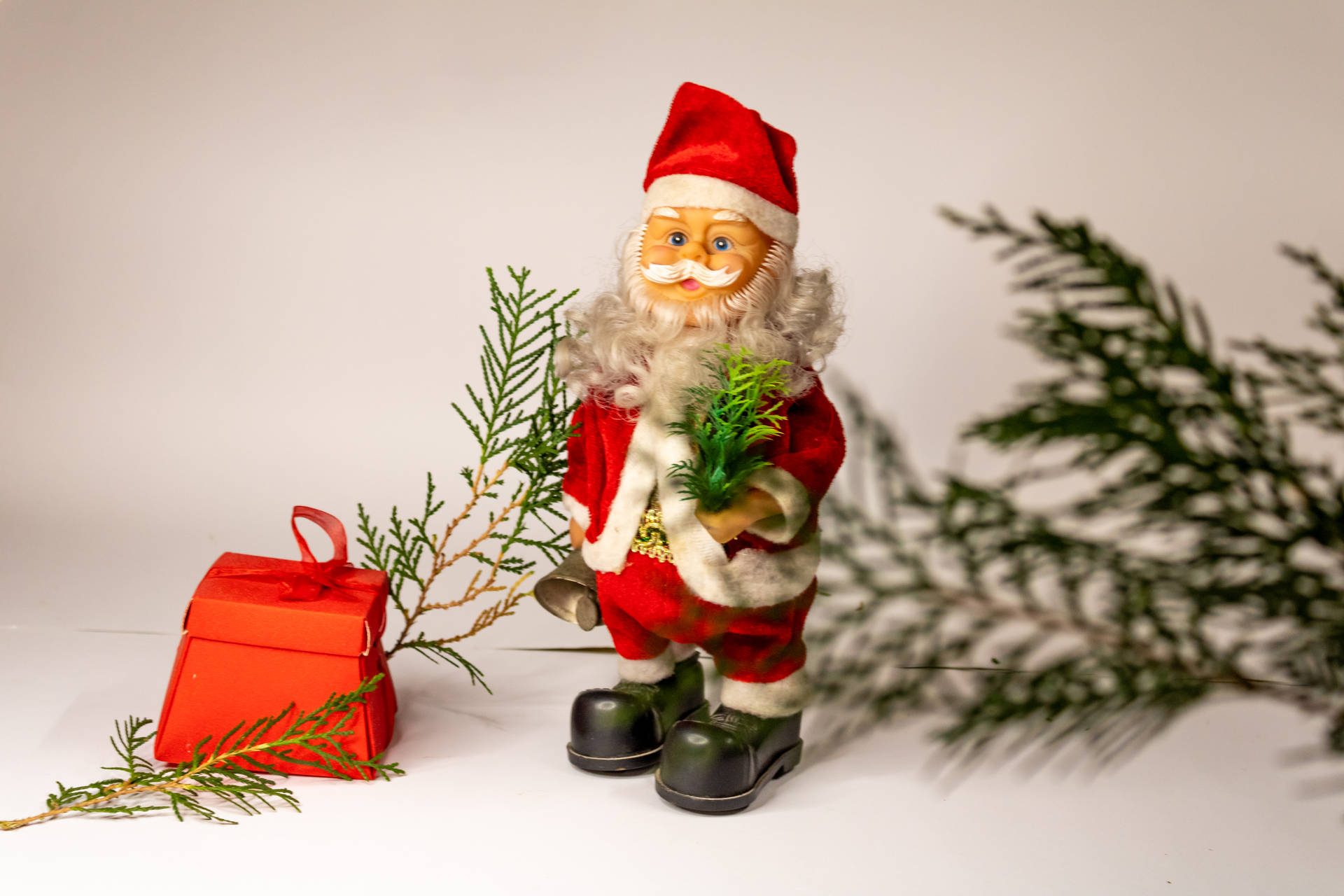 Merry Christmas Santa Claus Figurine