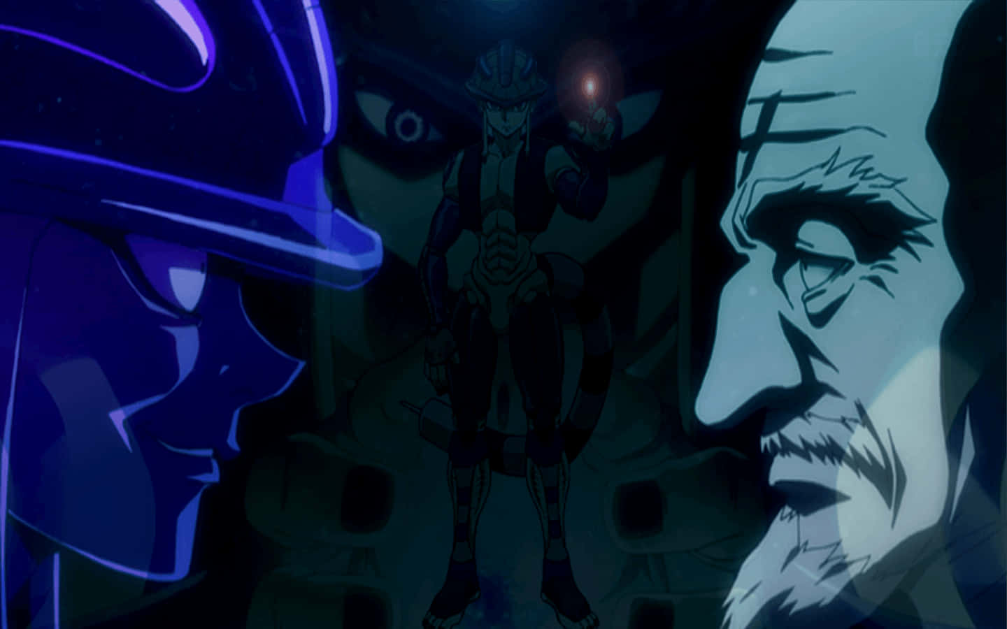 Meruem, The Powerful Chimera Ant King From Hunter X Hunter, Showcasing His Might. Background