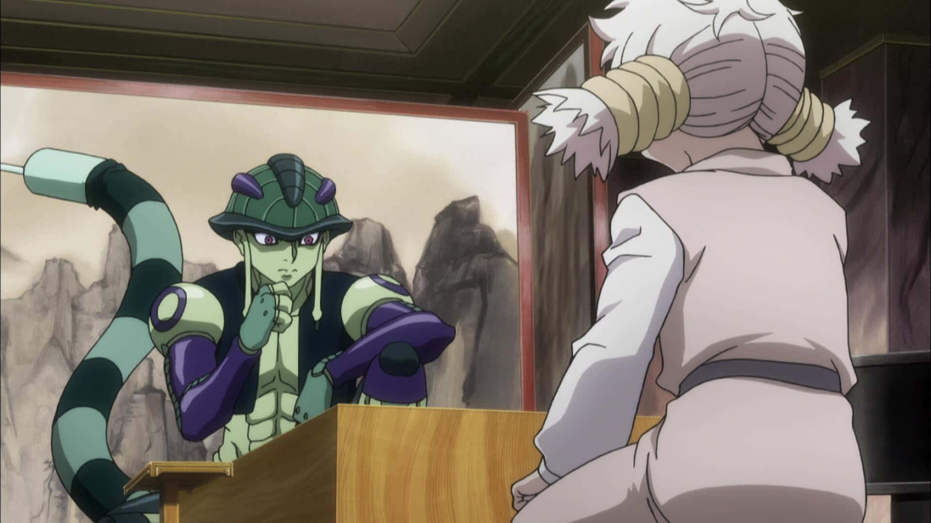 Meruem, The Powerful Chimera Ant King, Pondering Intensely Background