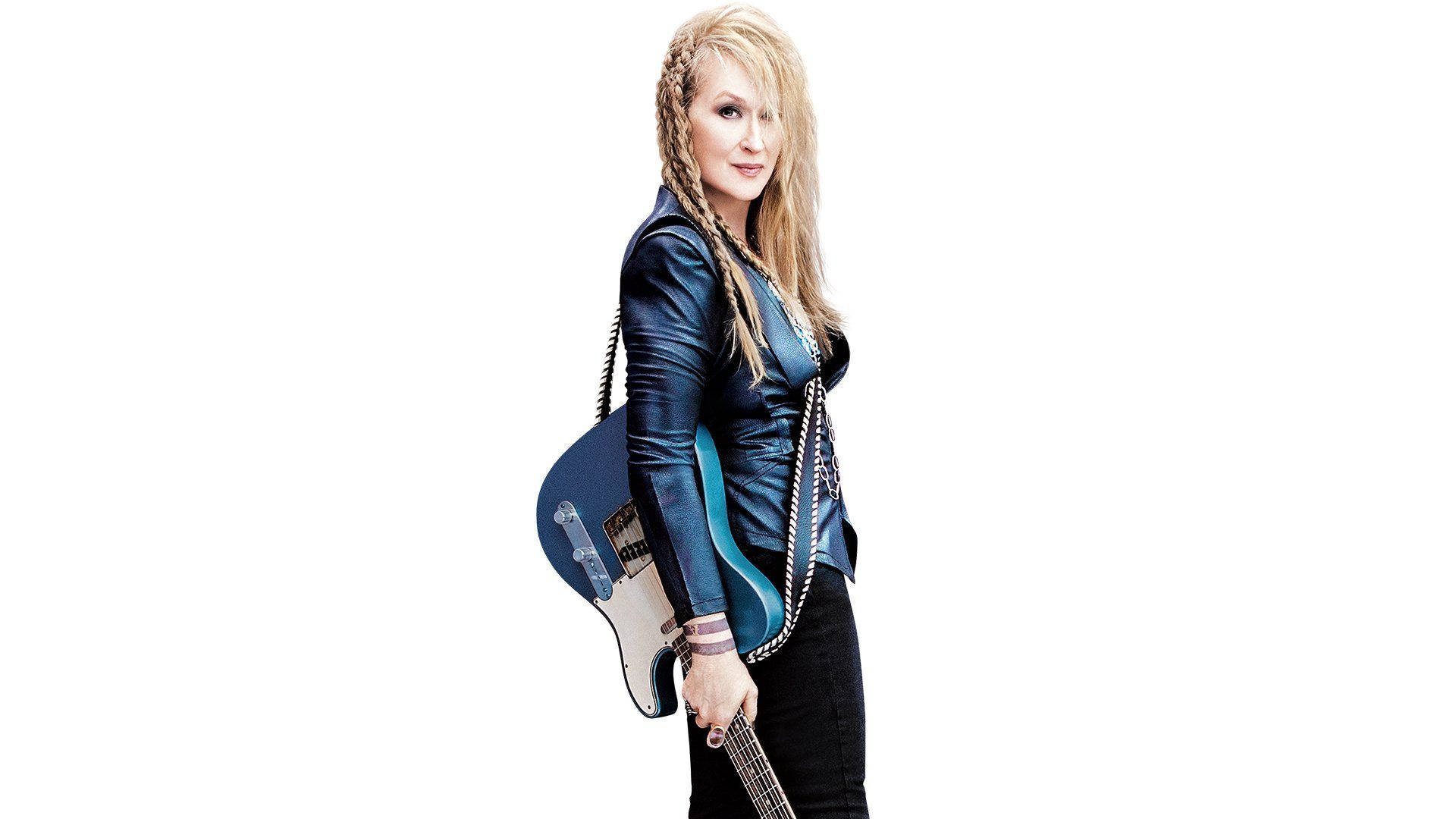 Meryl Streep In A Rockstar Outfit Background