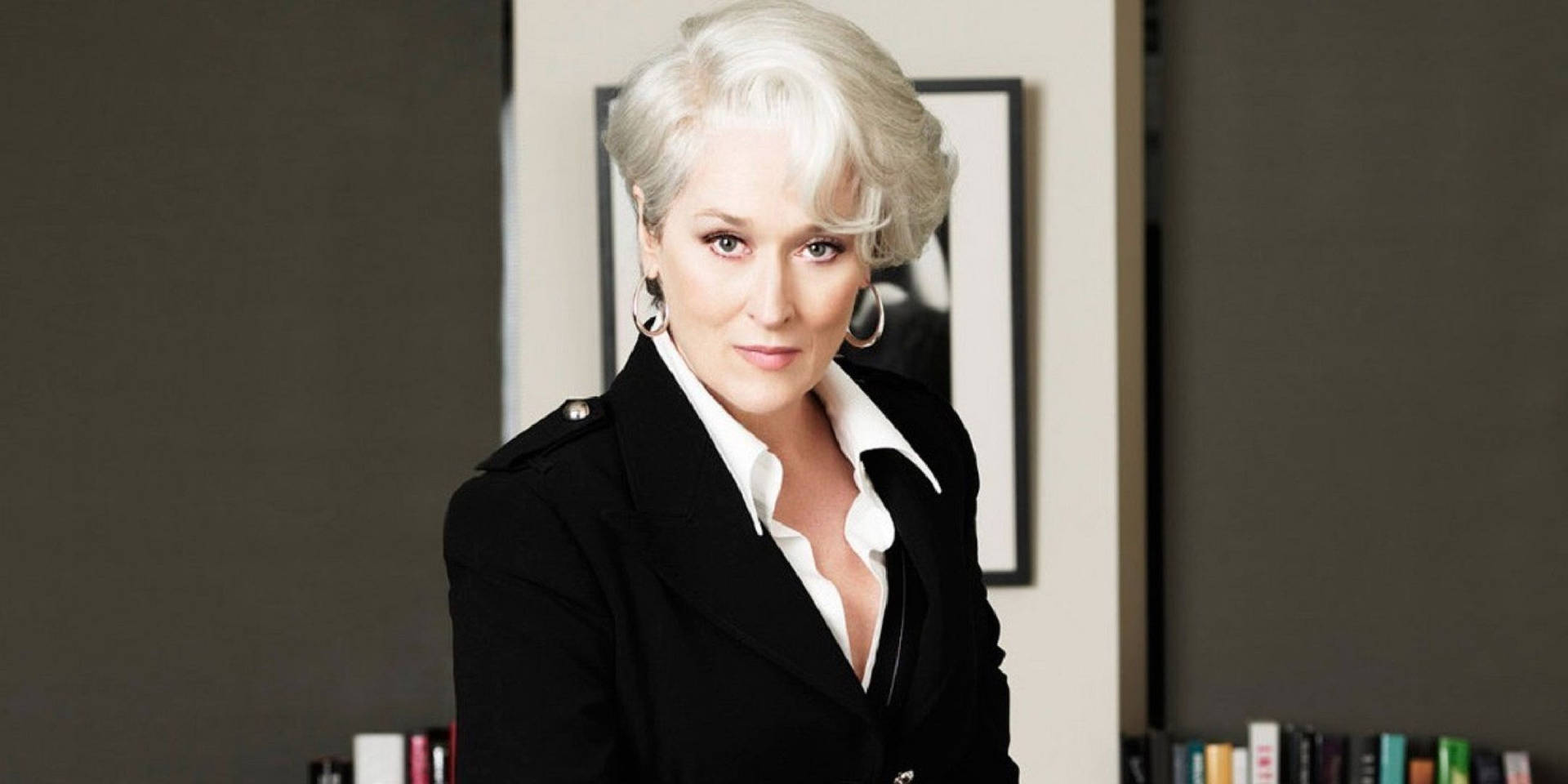 Meryl Streep Inside The Office Background