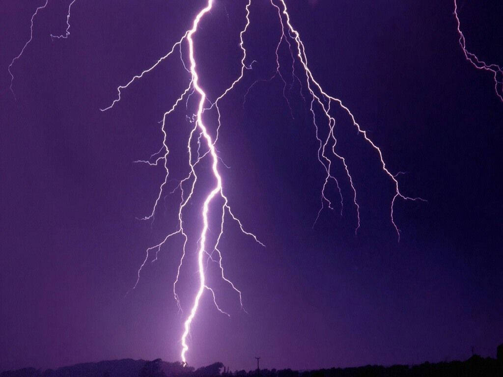 Mesmerizing Aesthetic Lightning Background