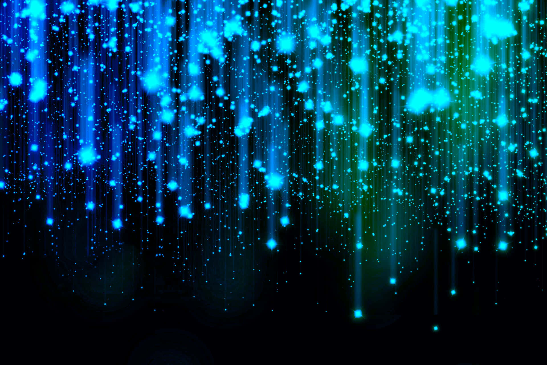 Mesmerizing Blue Hyperbolic Glitters