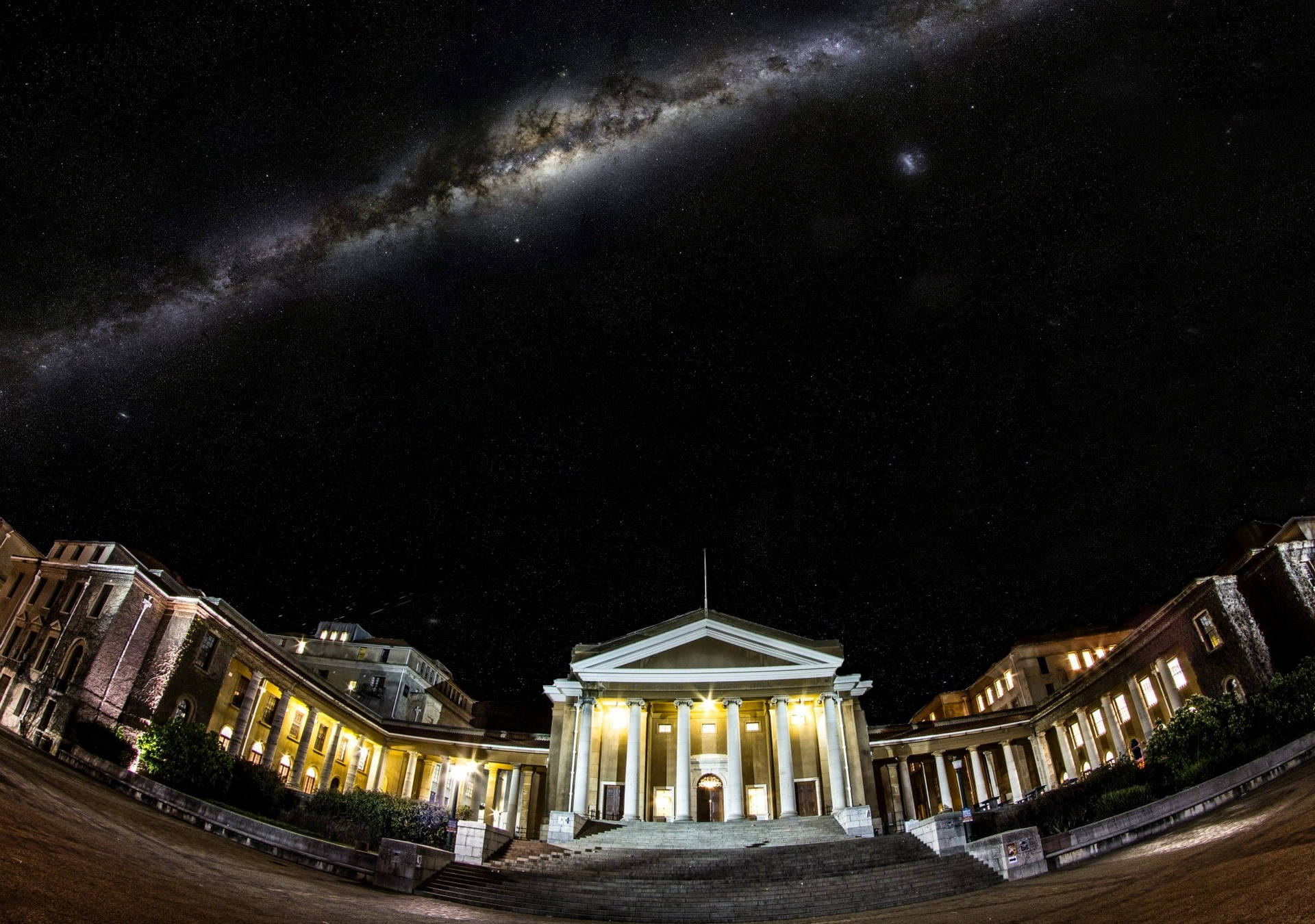 Mesmerizing Dusk At Cape Town, South Africa Background