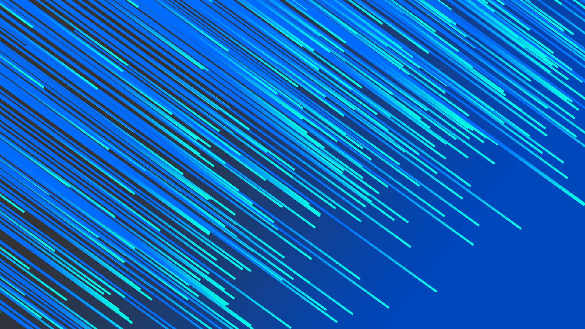 Mesmerizing Landscape Of Hyperbolic Blue Lines Background