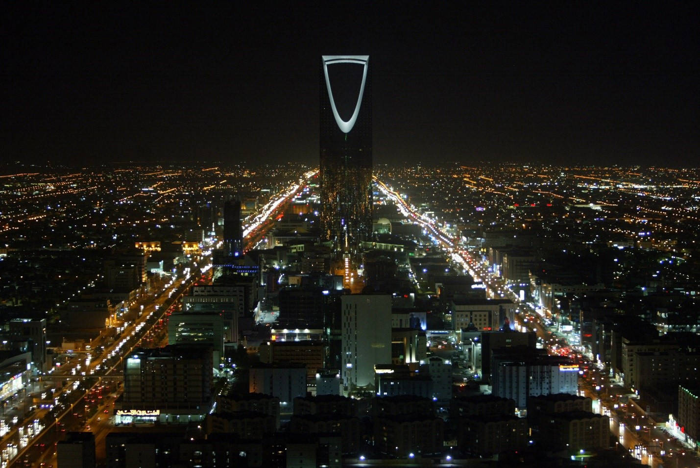 Mesmerizing Night In Riyadh