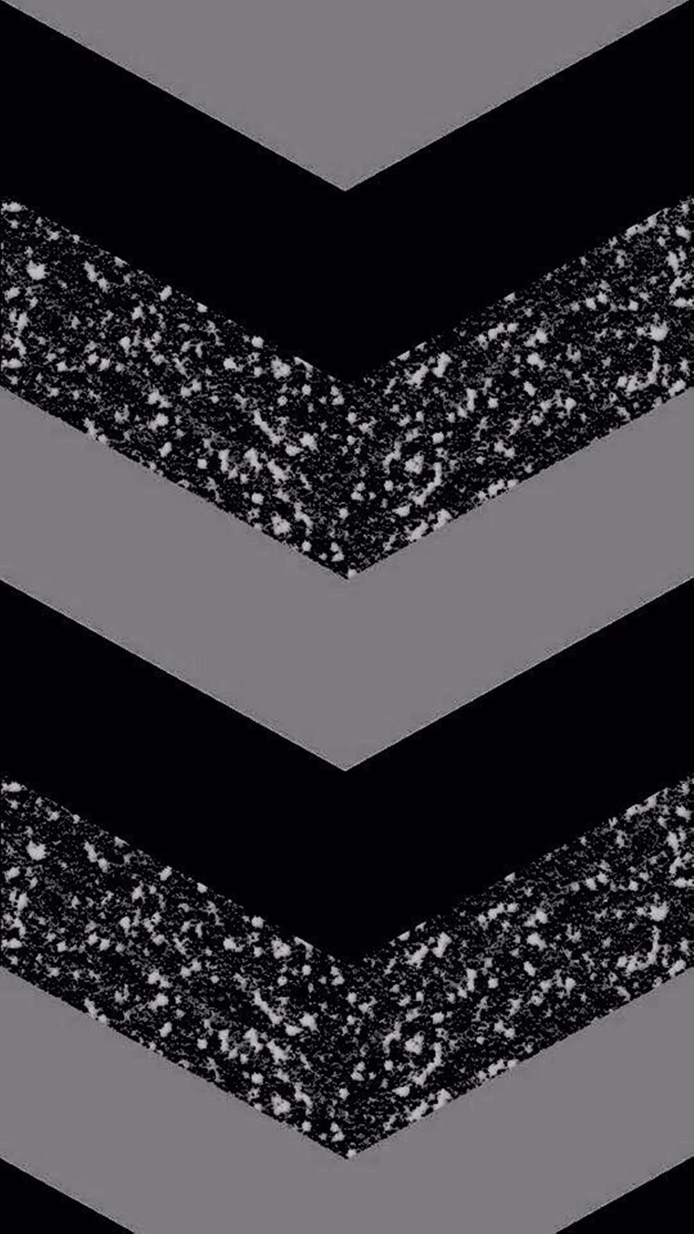 Mesmerizing Pattern Of Black Glitter Down Arrow Background