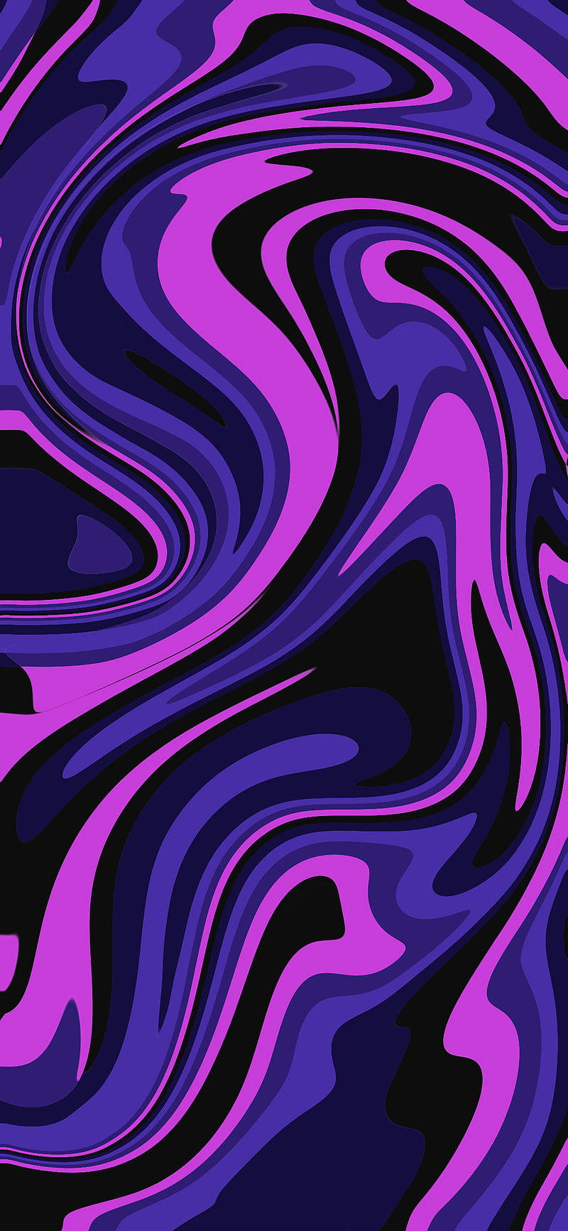 Mesmerizing Purple Swirls For Iphone 5s Wallpaper