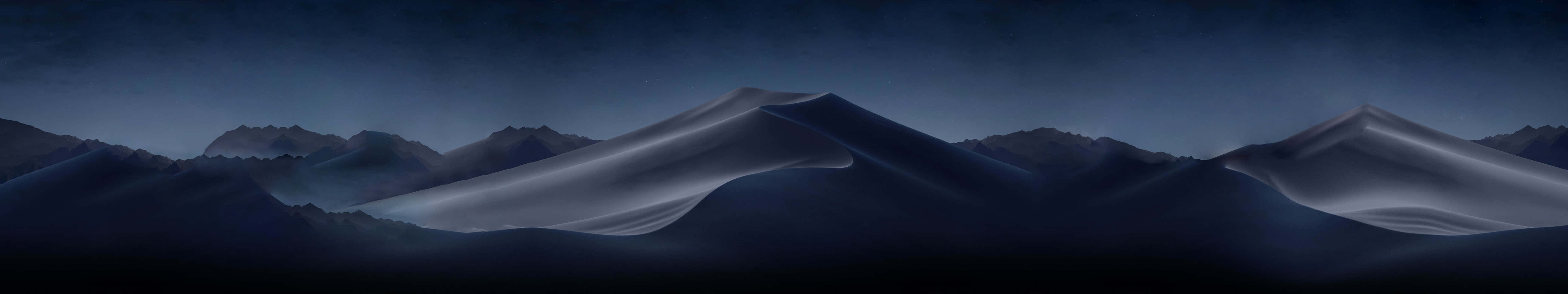 Mesmerizing Triple Monitor Dark Background Background