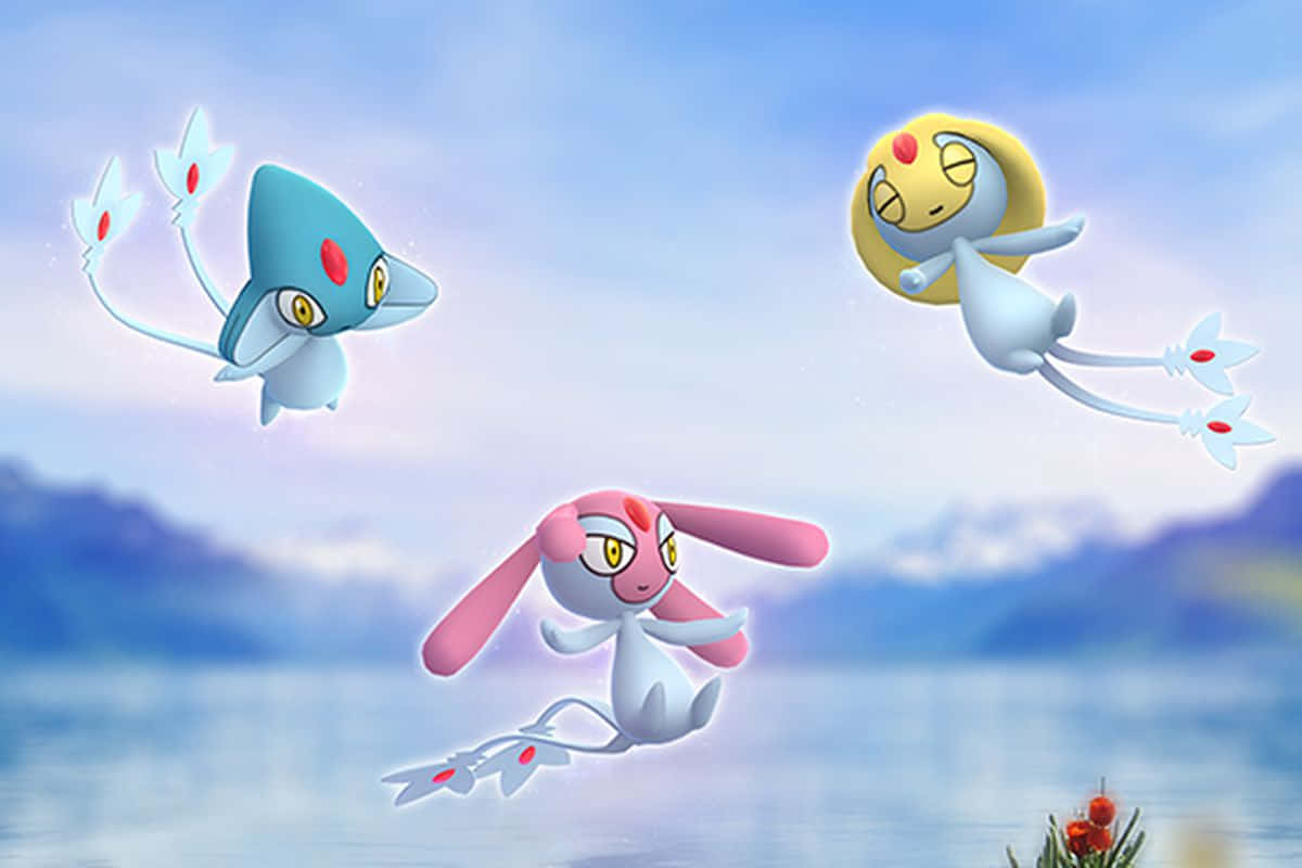 Mesprit And Lake Guardians Background