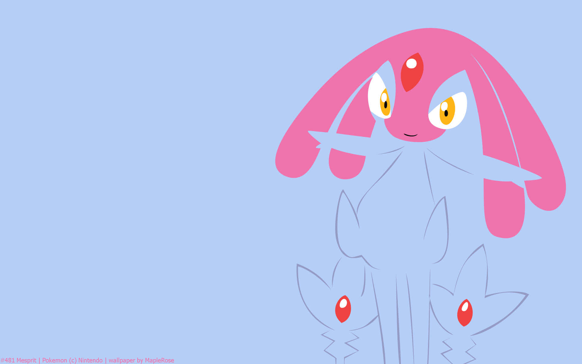 Mesprit Fan Art Background