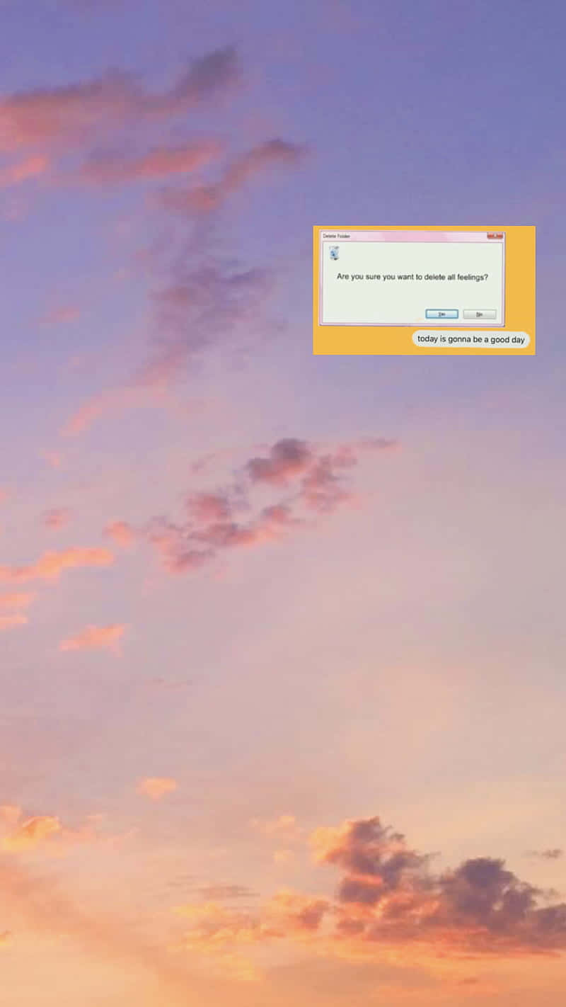 Message Today Is Gonna Be A Good Day Background