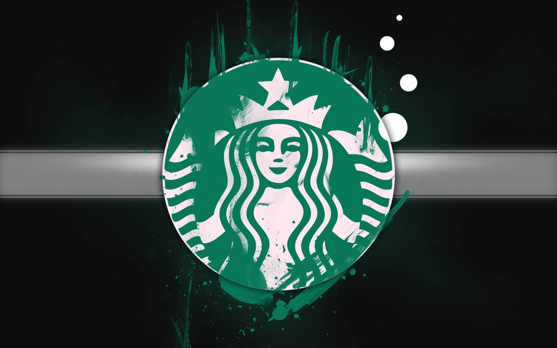 Messed Up Starbucks Logo Background