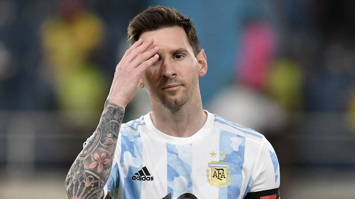 Messi 2021 Argentina Uniform