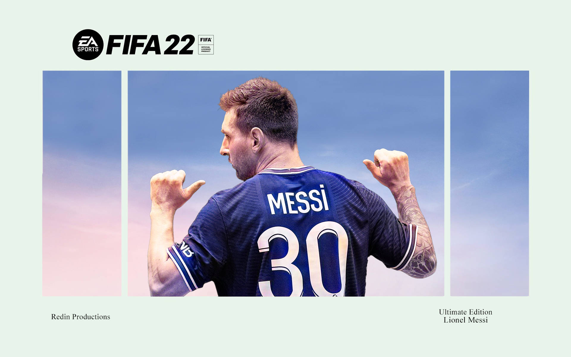 Messi 2021 Fifa22 Background