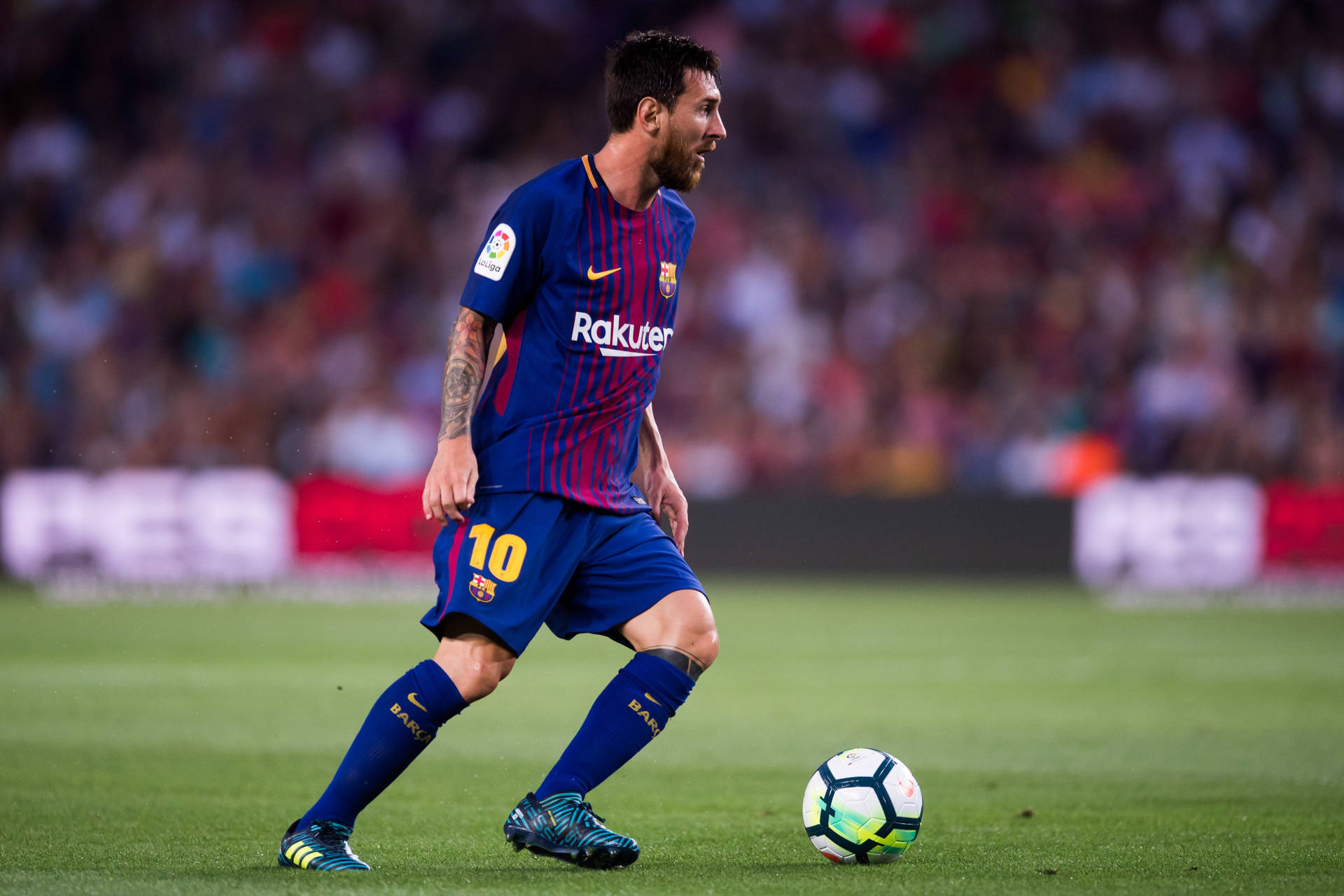 Messi 4k Ultra Hd Dribble Background