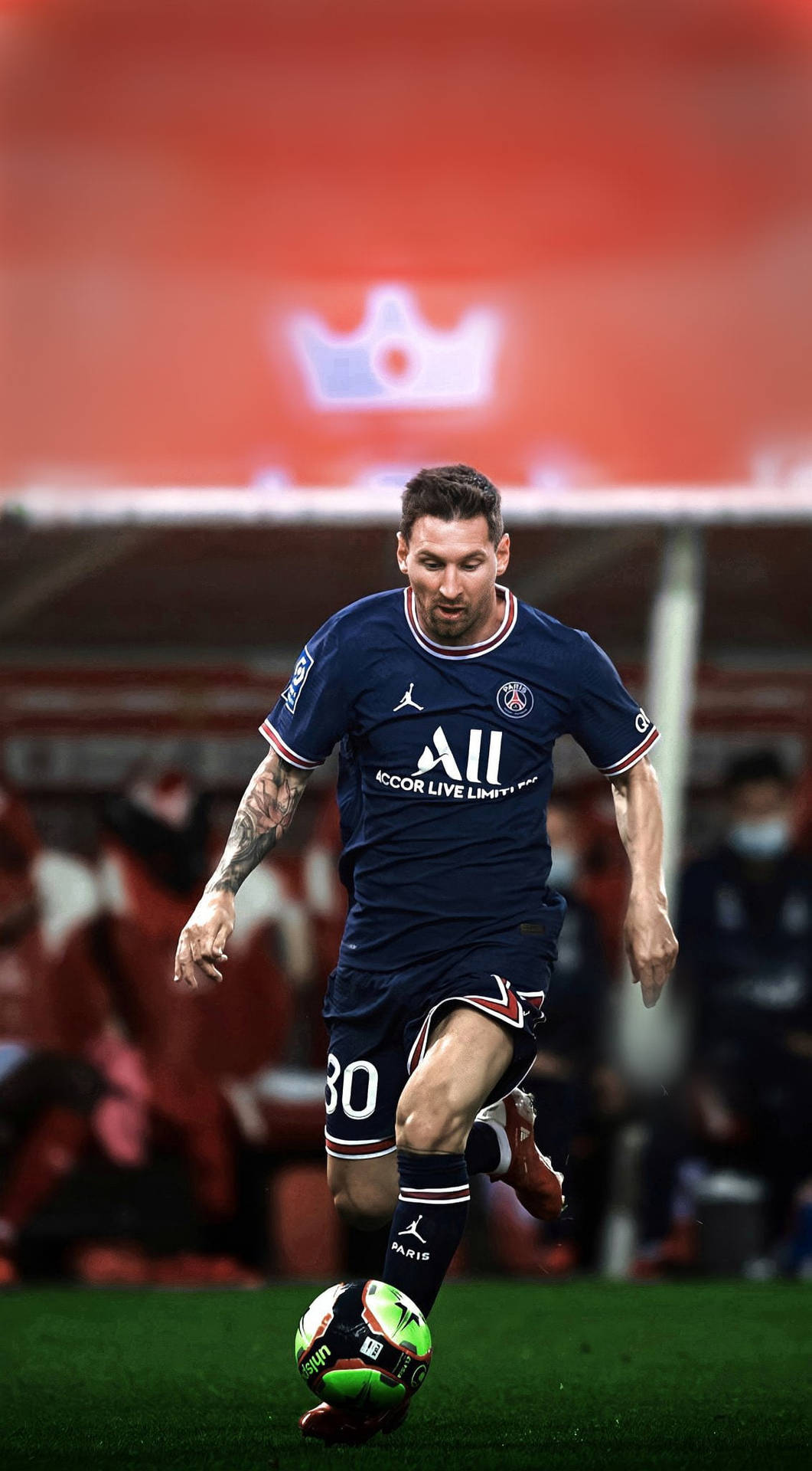 Messi 4k Ultra Hd Running Background