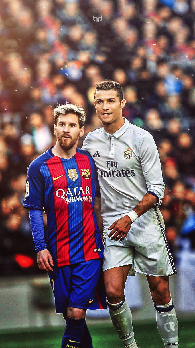 Messi And Ronaldo Background