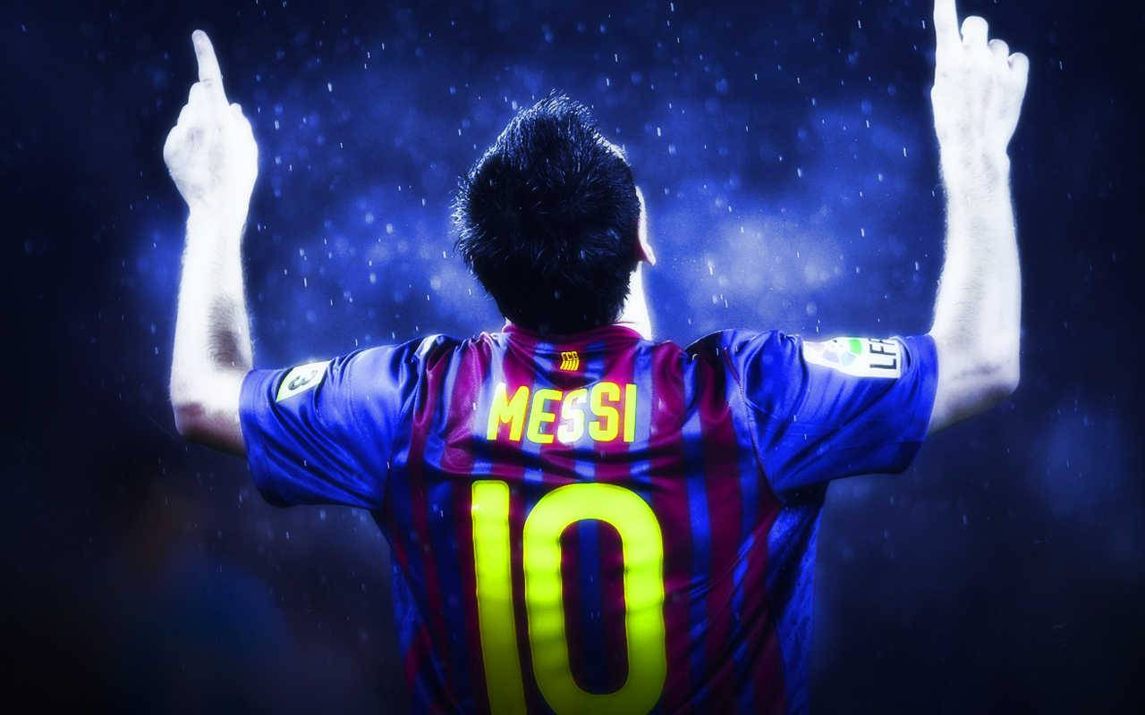 Messi Cool Football Player Background