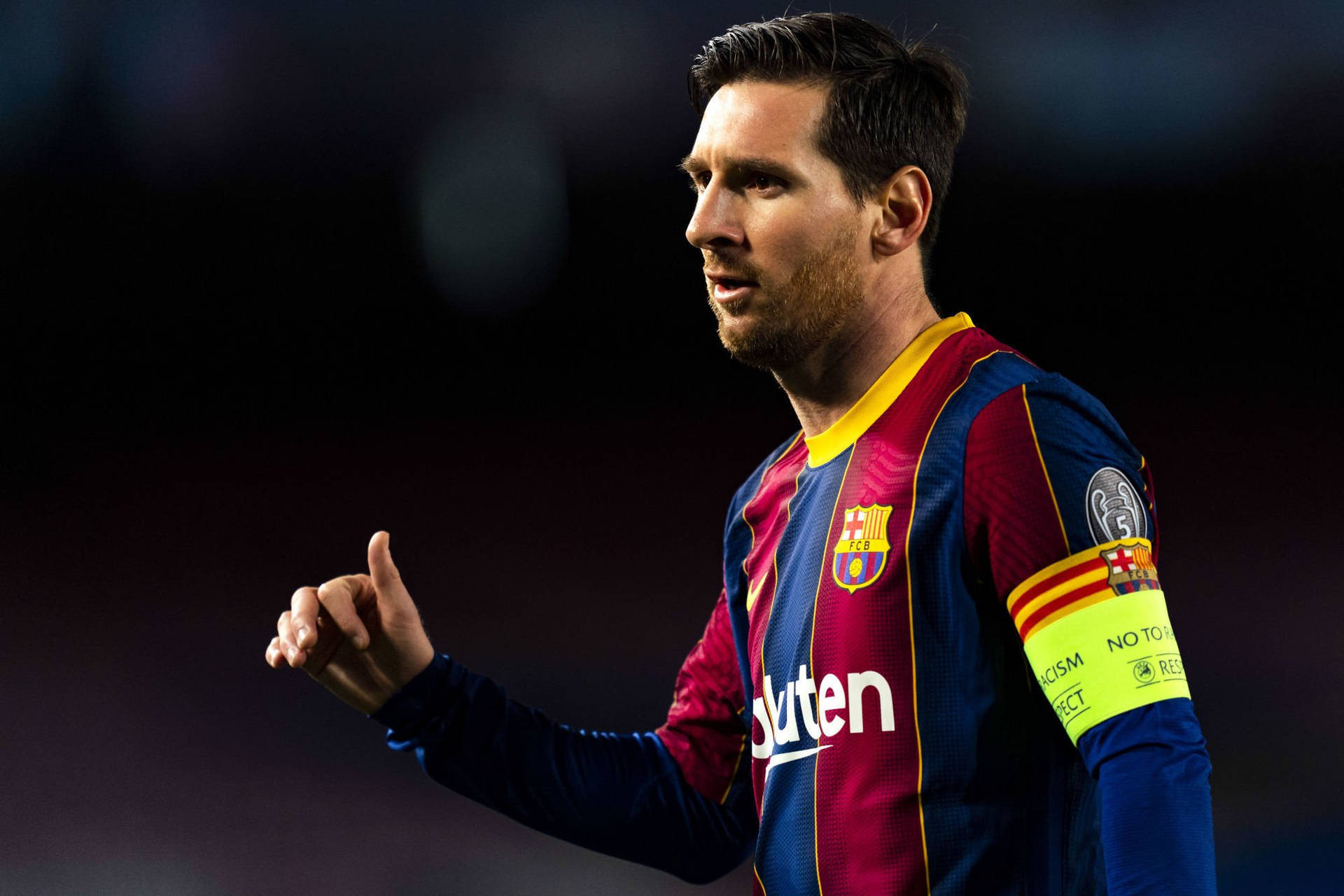 Messi Psg Football Forward Background