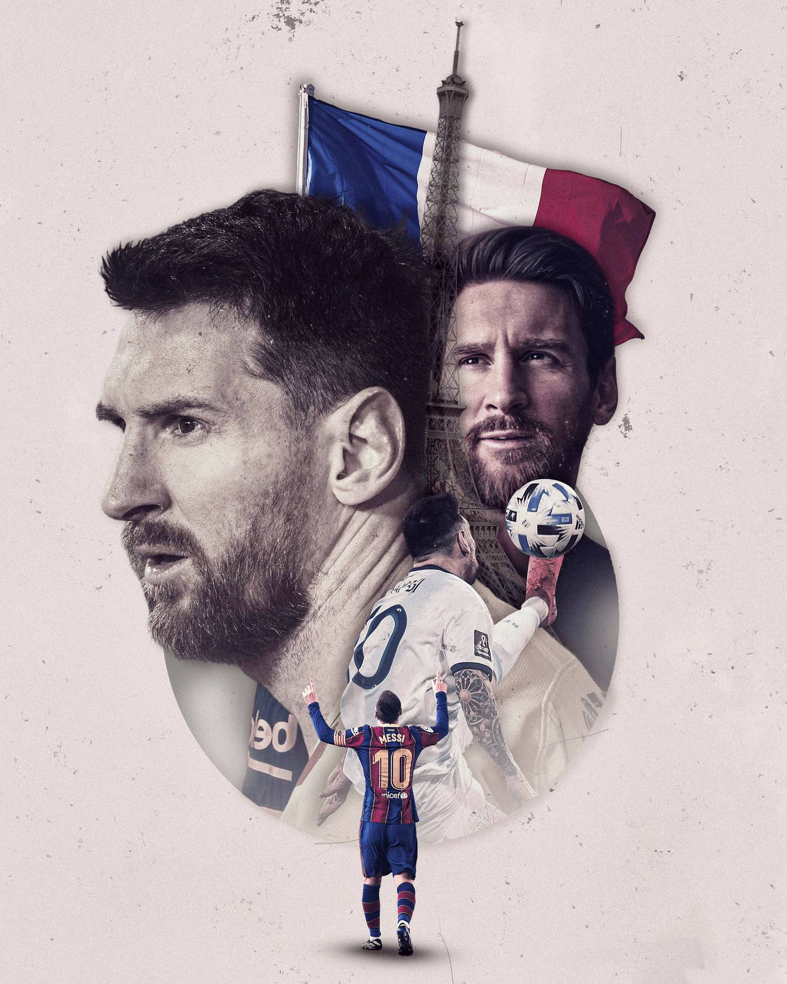 Messi Psg Paris Saint-germain Background