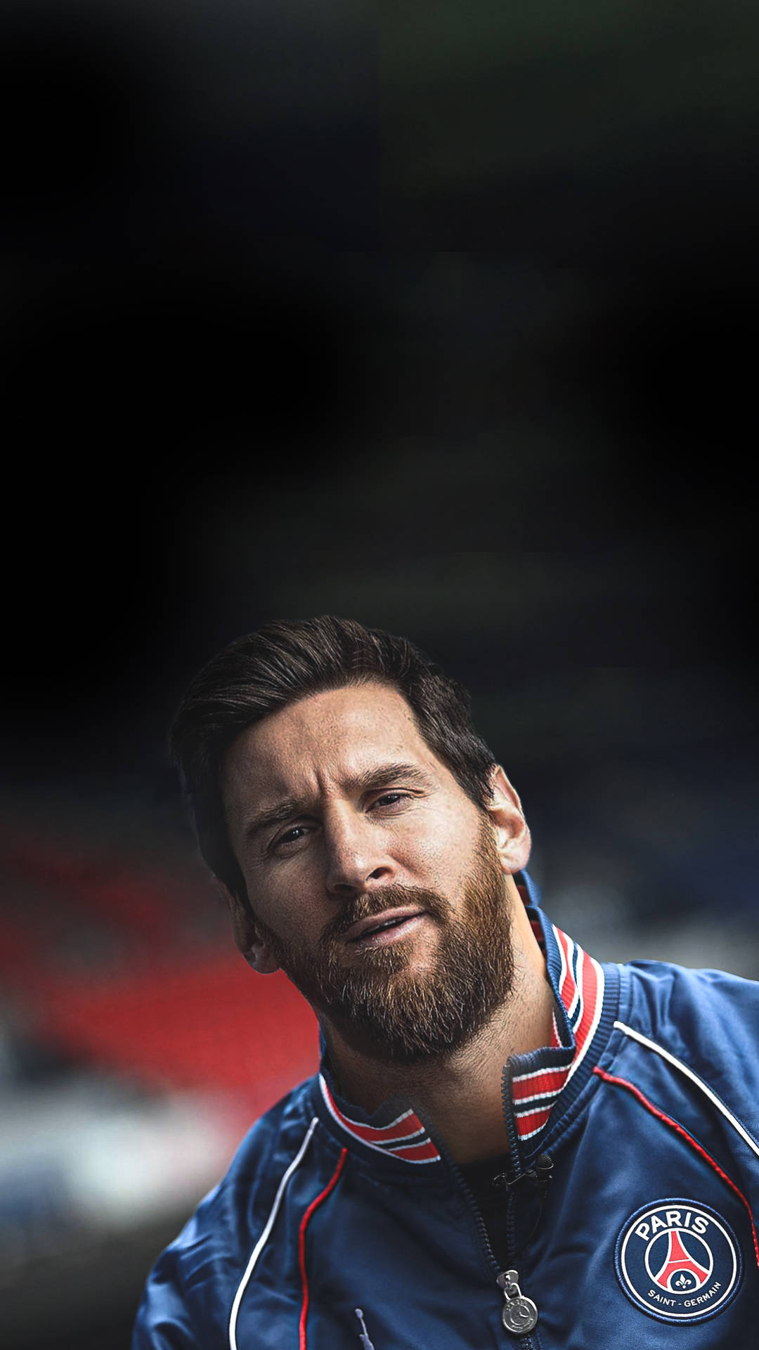 Messi Psg Portrait Background