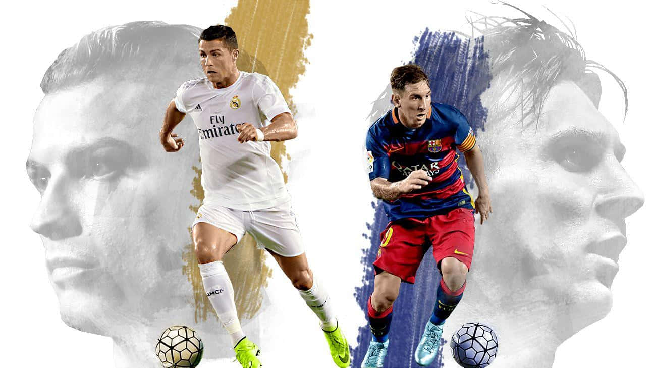 Messi_vs_ Ronaldo_ Football_ Legends_4 K Background