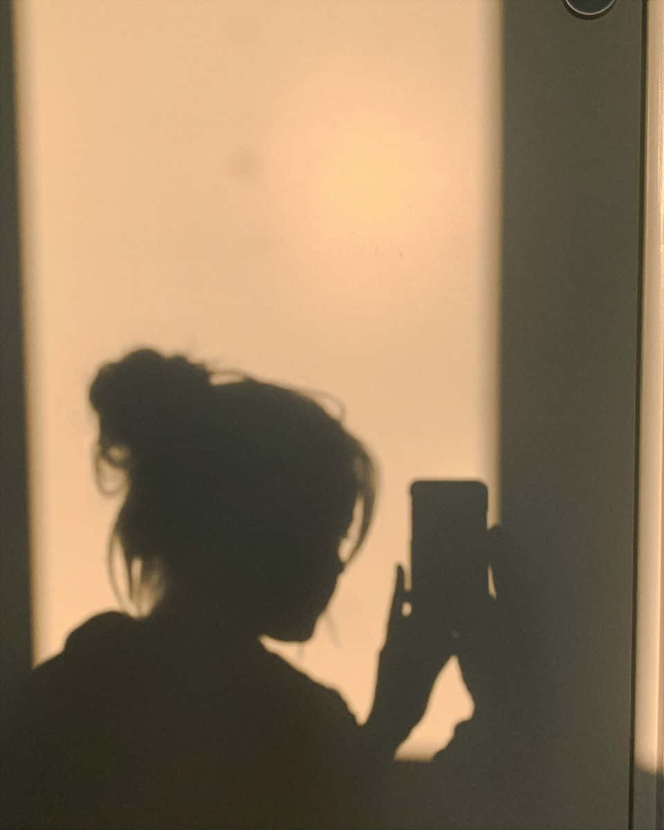 Messy Hair Shadow Pfp Background