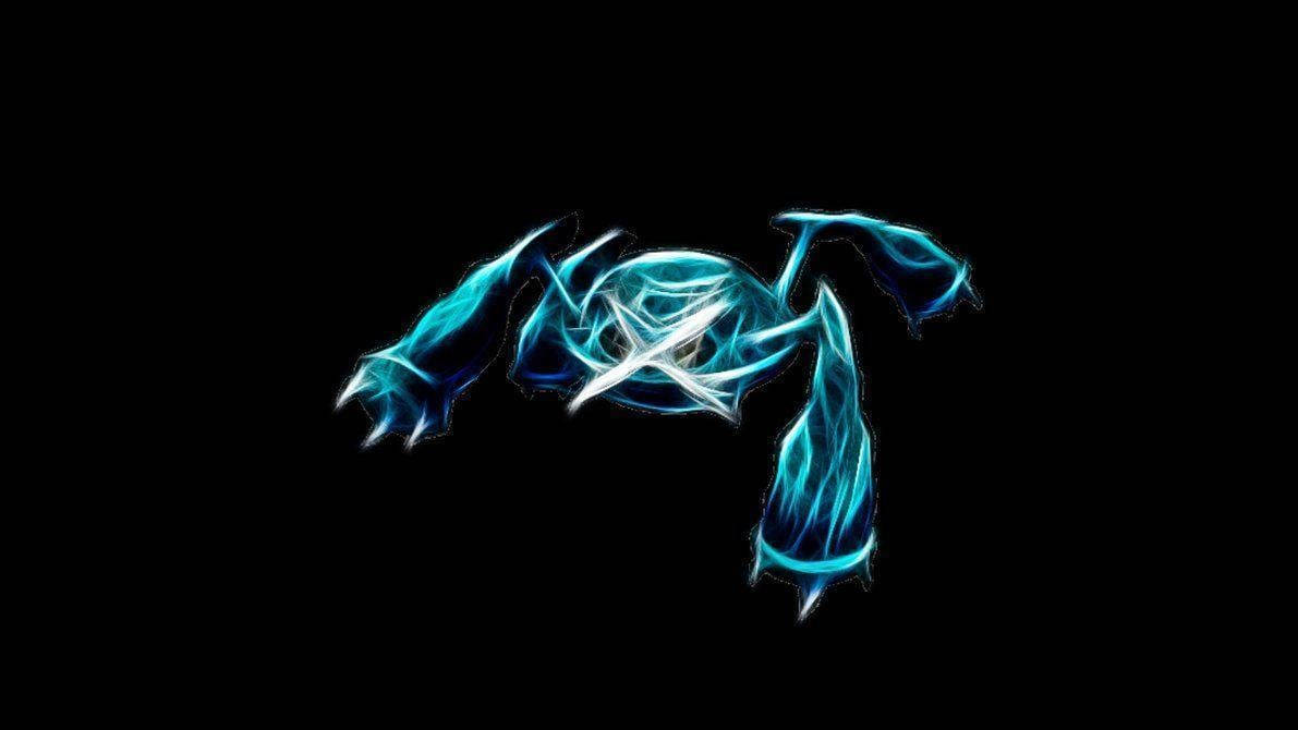 Metagross Glowing Outline Background