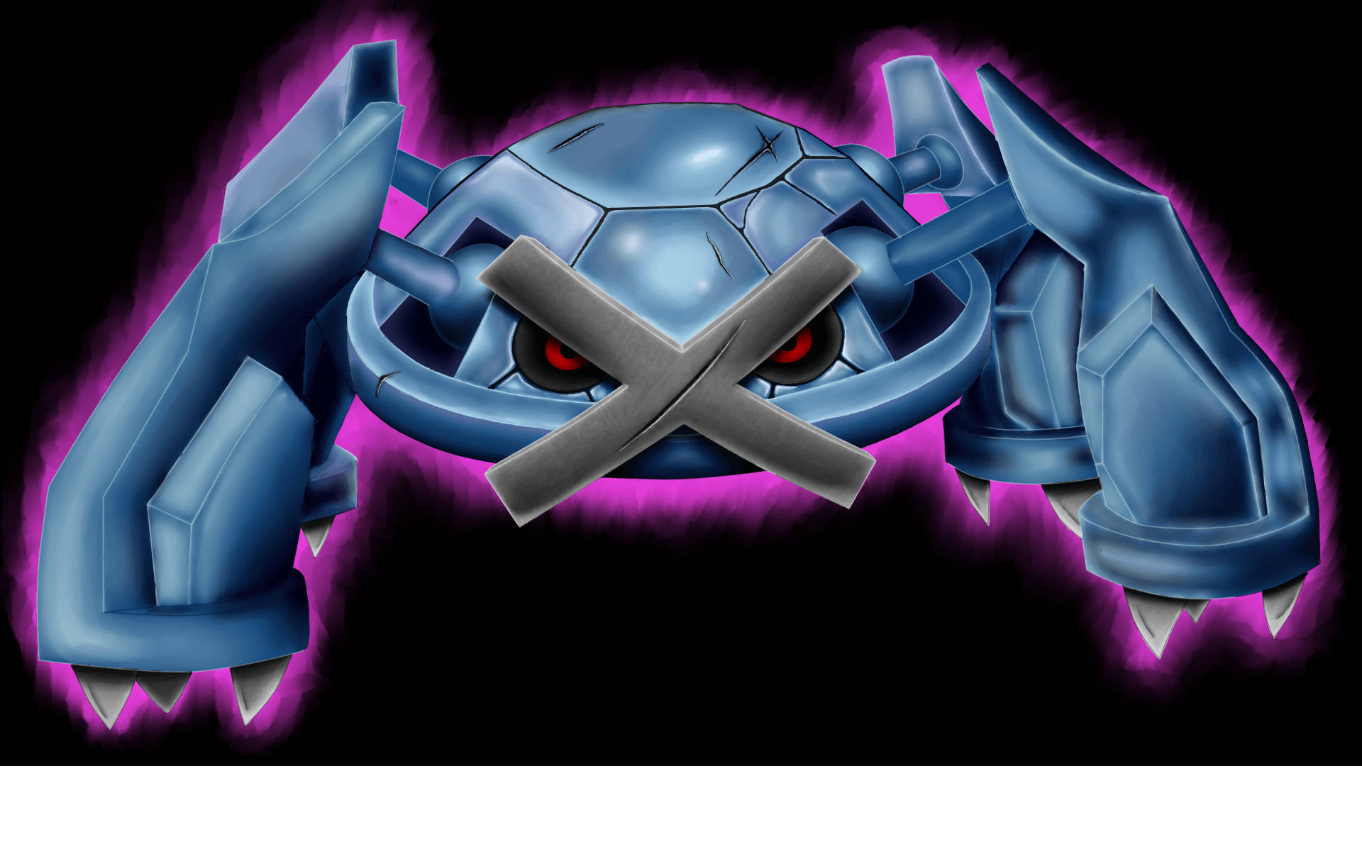 Metagross Glowing Purple