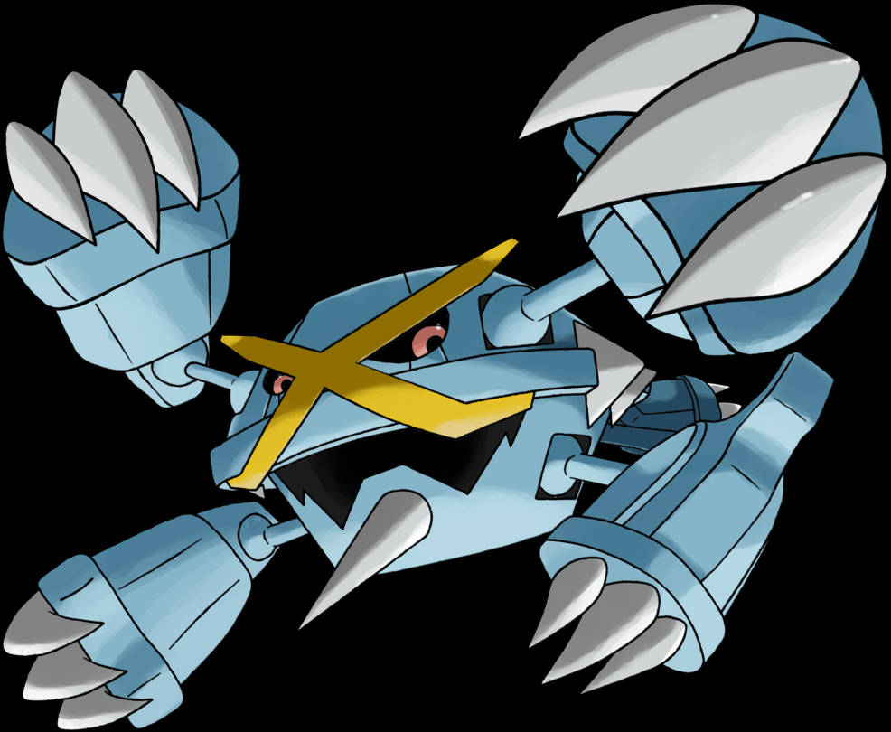 Metagross Mega White Background Spike