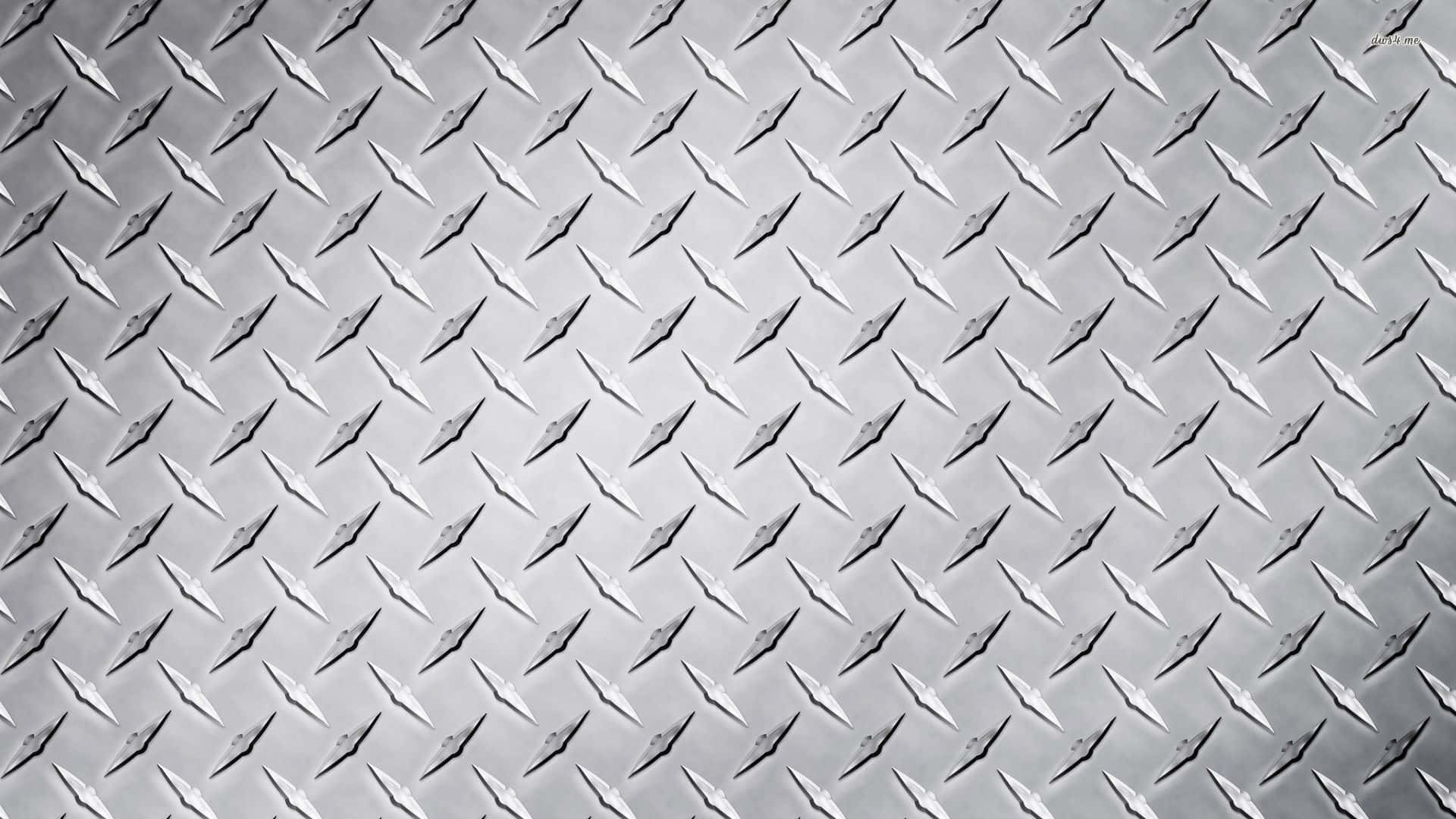 Metal Diamond Plate Pattern Background