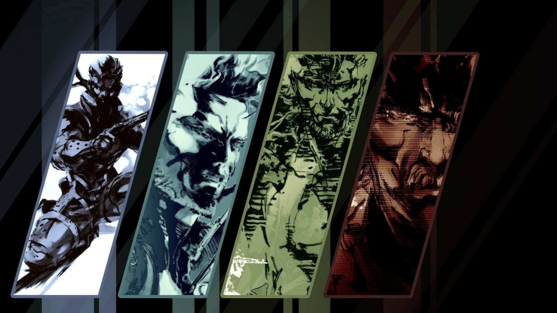 Metal Gear 4k Rising Revengeance Comic Art Style