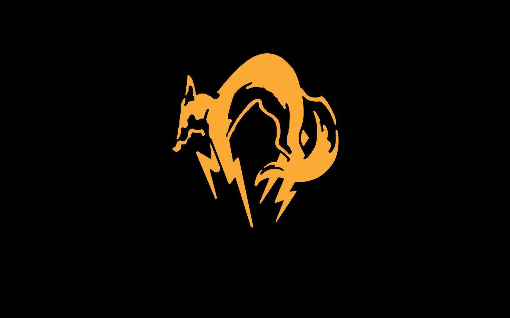 Metal Gear Fox Gamer Logo Background