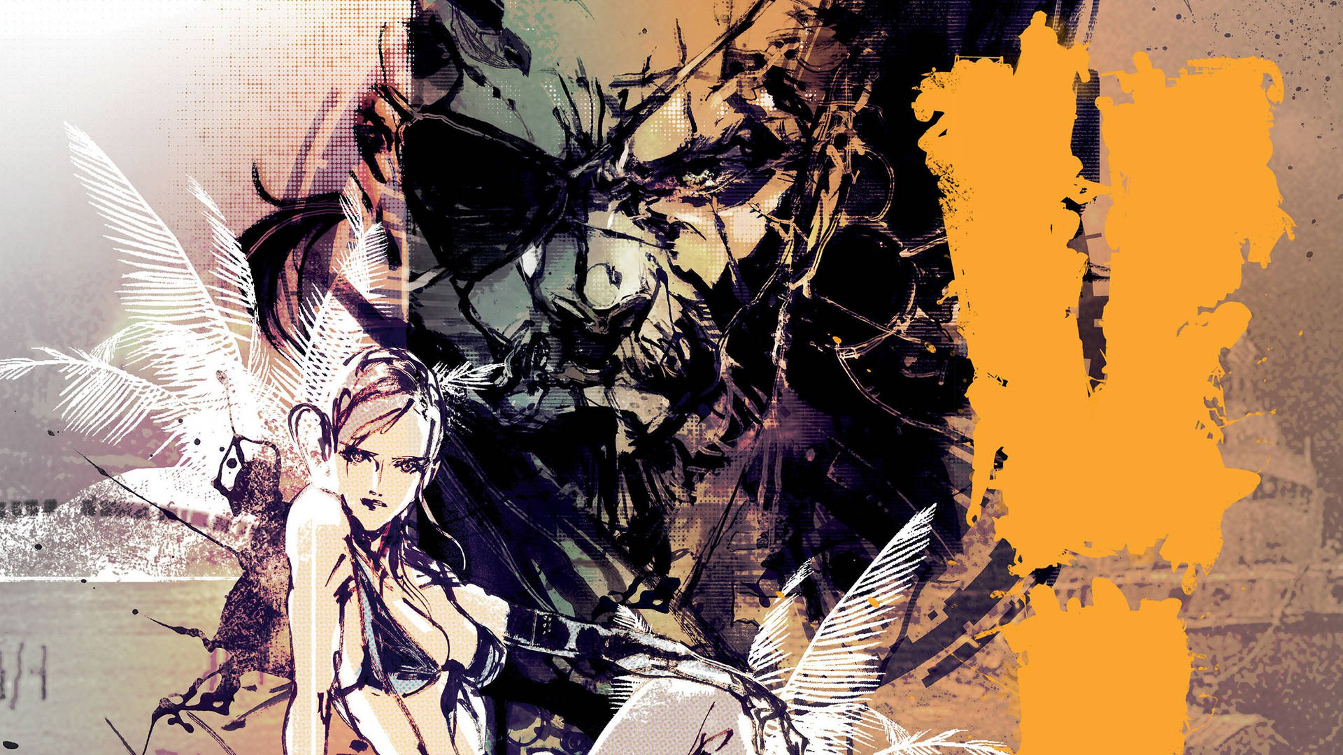 Metal Gear Solid Artwork Background