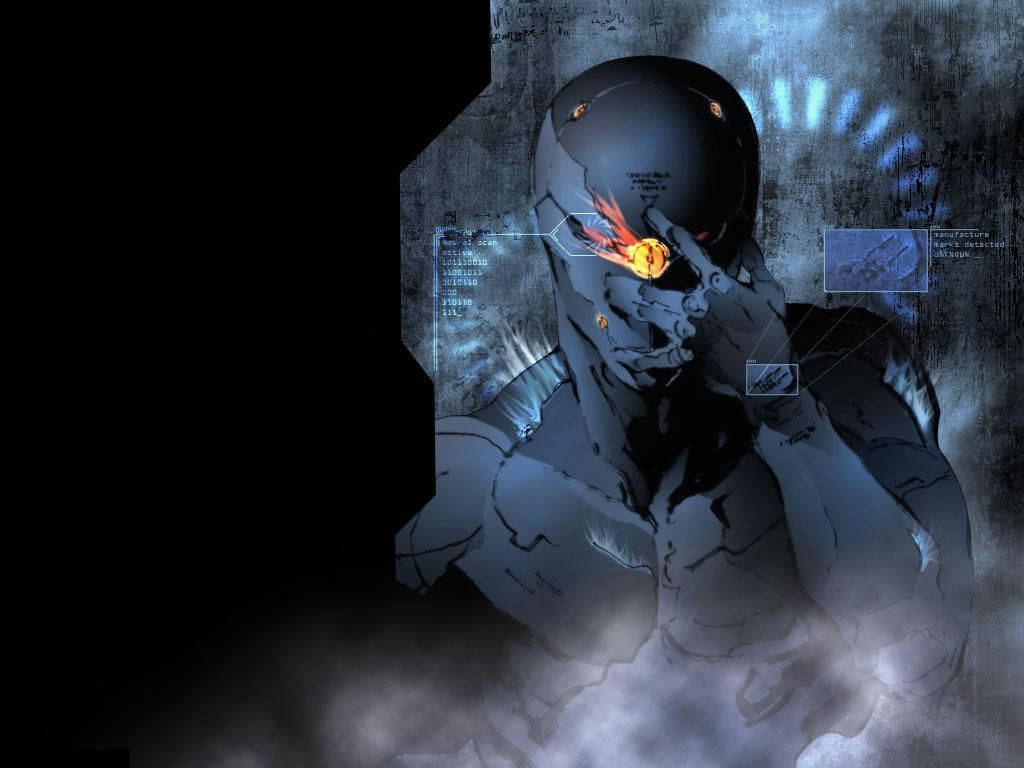 Metal Gear Solid Black Ninja Background