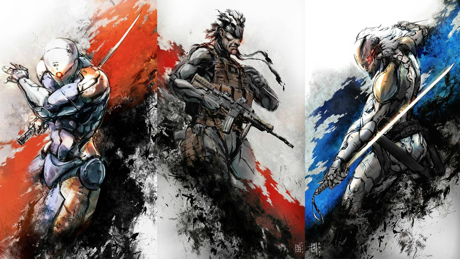 Metal Gear Solid Cyborg Ninjas Background