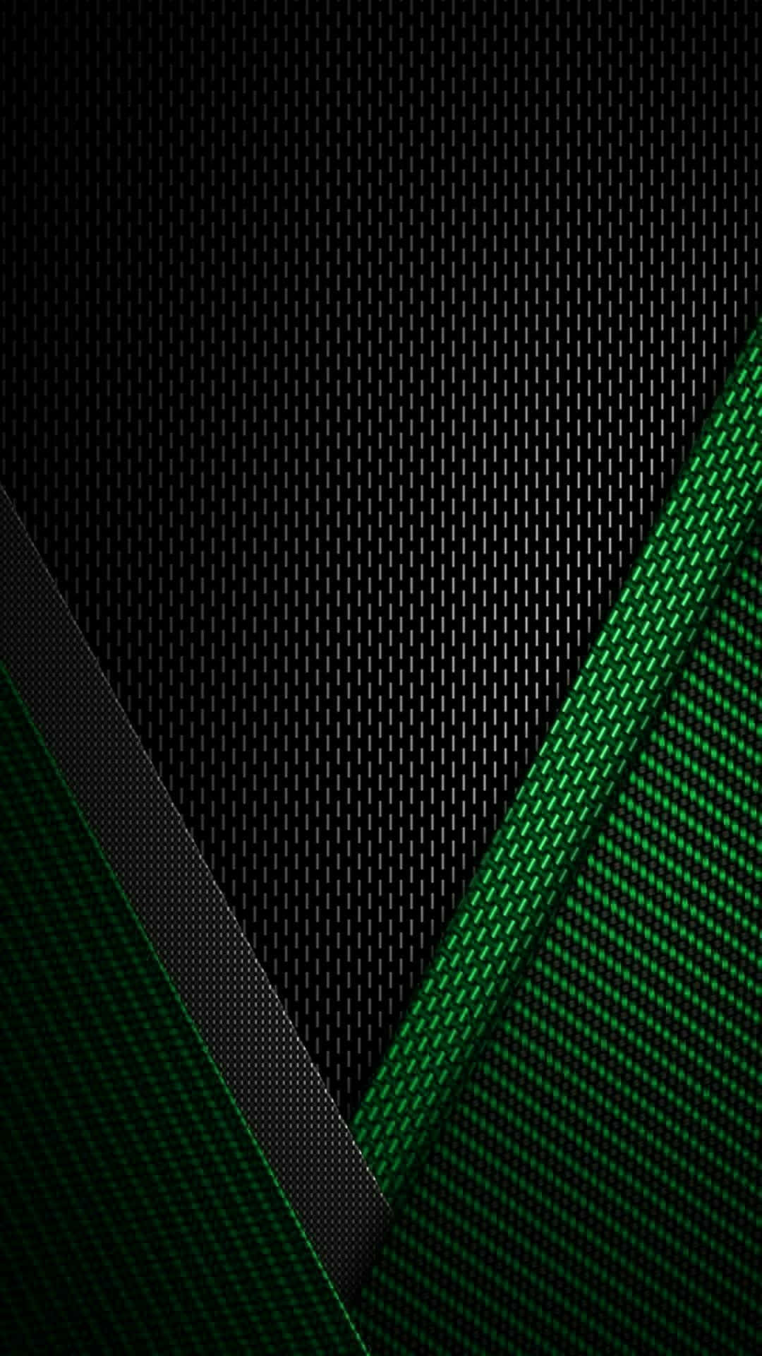 Metal Green Phone Background