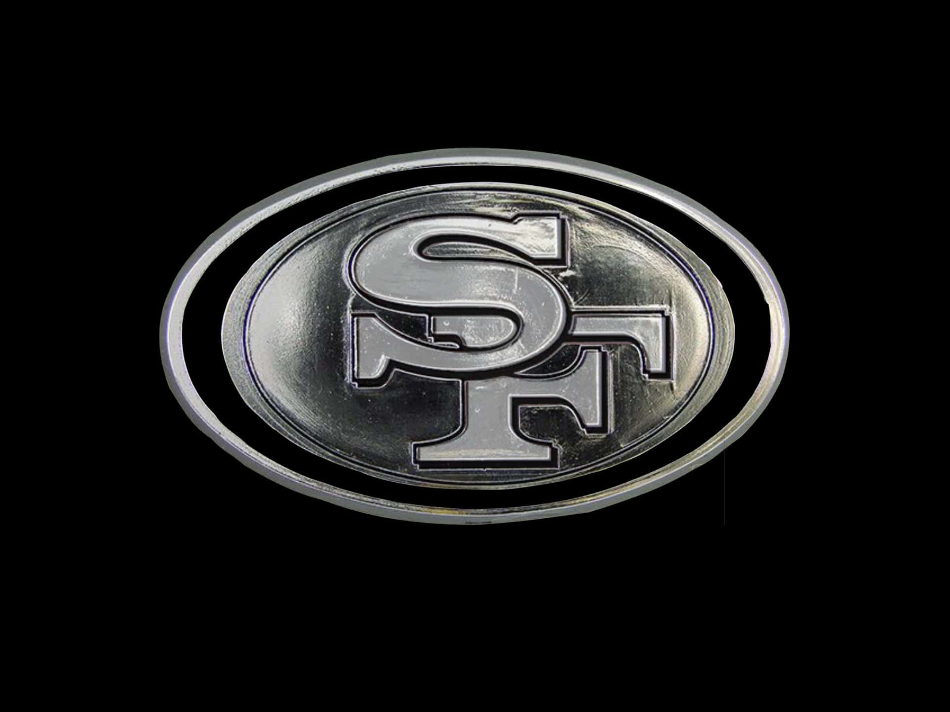 Metal San Francisco 49ers Logo